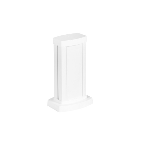 Универсальная мини-колонна алюминиевая с крышкой из алюминия 1 секция, высота 0,3 метра, цвет белый | код 653100 |  Legrand